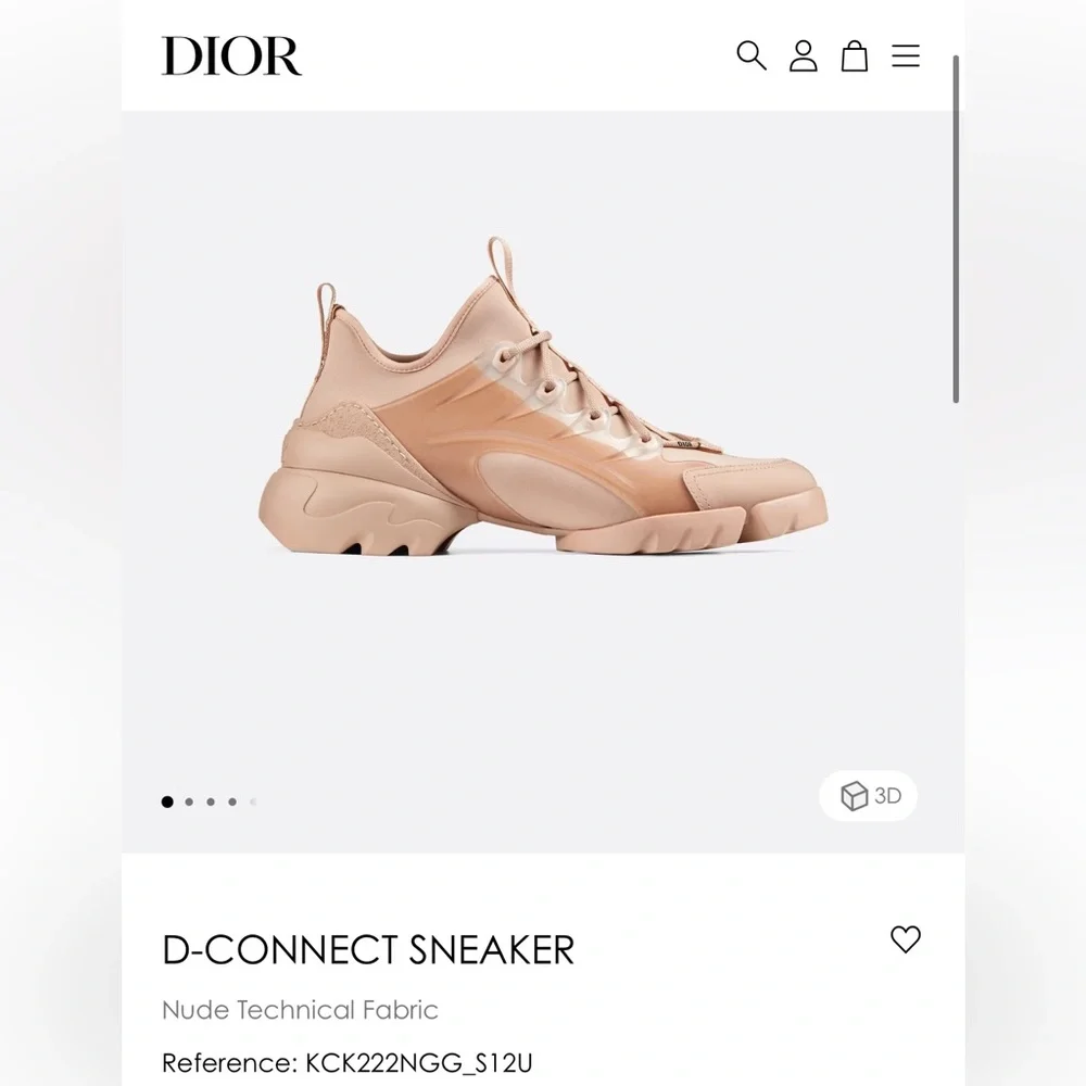 Dior sneakers women’s size 9.5-10 amazing condition worn couple of times - Picture 5 of 5